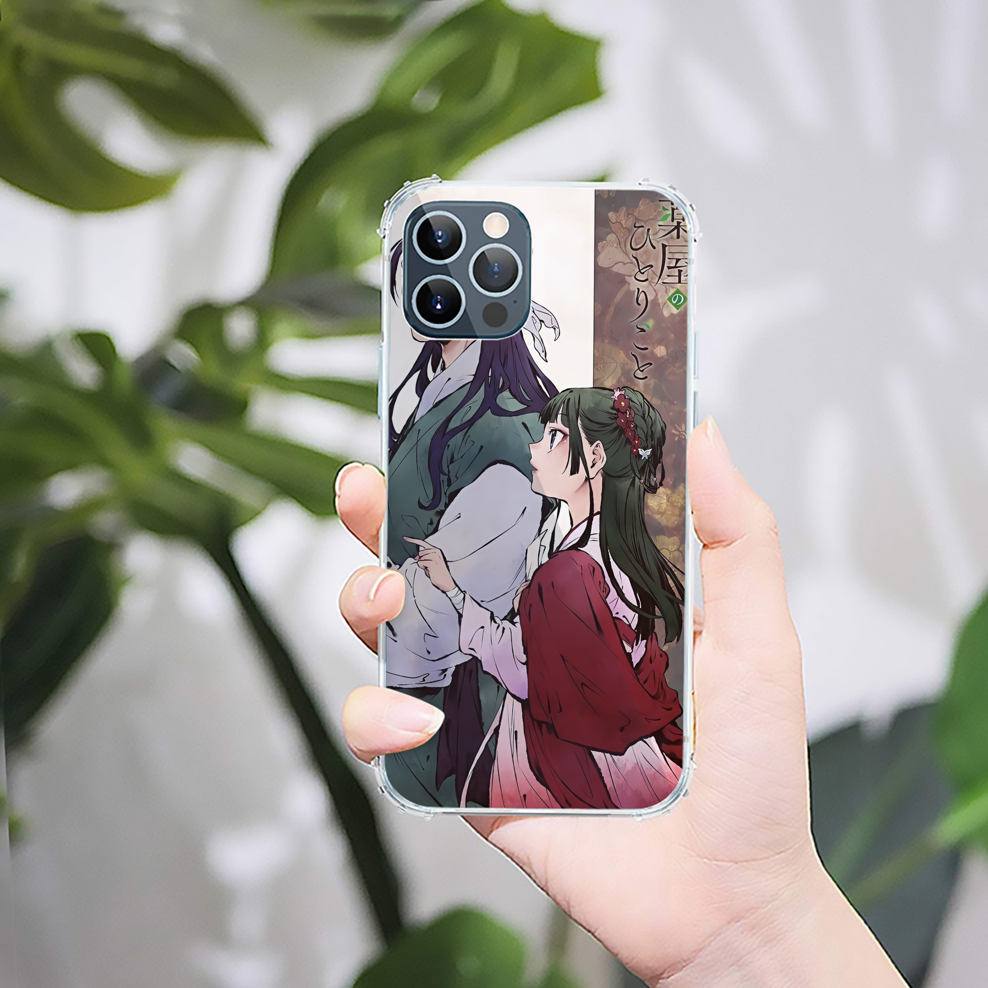 （画像用） 薬屋のひとりごと The Apothecary Diaries 【iPhone 12シリーズ対応】透明スマホケース（クリアソフトケース）